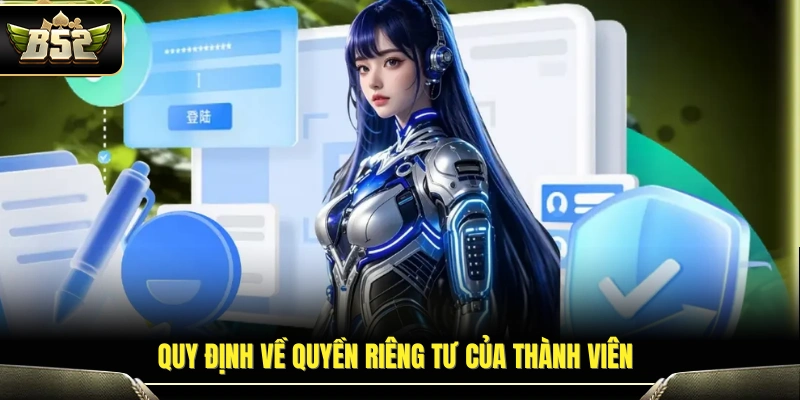 Điều khoản liên quan đến quyền bảo mật thông tin cá nhân