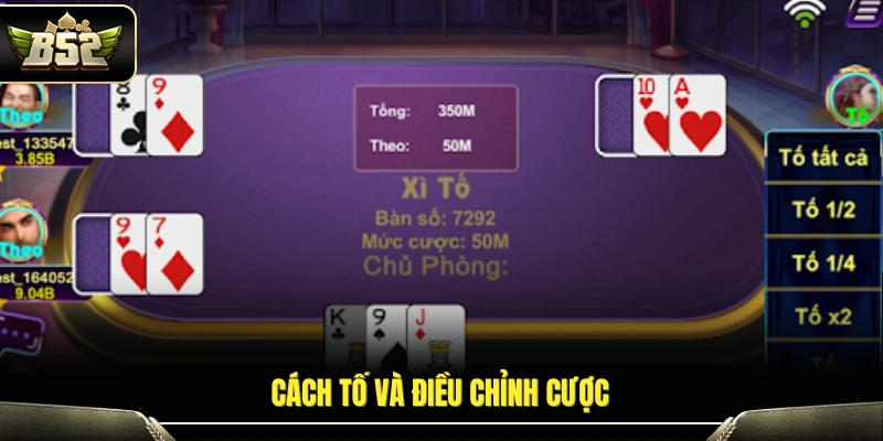 Quy tắc tham gia và cách so bài xì tố